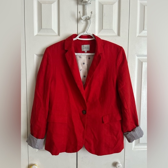 Dalia linen cotton blazer - Picture 2 of 16